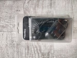 Încărcător auto mini USB, marca BlackBerry. Sigilat!