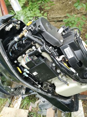 motor barca MERCURY + barca gonflabila - imagine 5