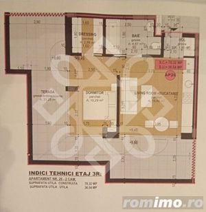 Apartament cu 2 camere tip penthouse de vanzare in Baile Felix - imagine 10