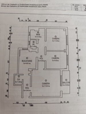 Apartament 3 camere  - imagine 2