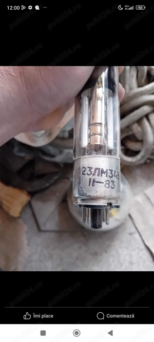 vand tuburi electronice radar indicator ecran  - imagine 4