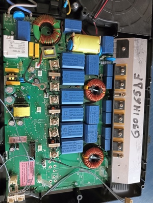 electronica de la o plita cu inductie electrolux