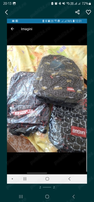 Vand rucsacuri marime medie