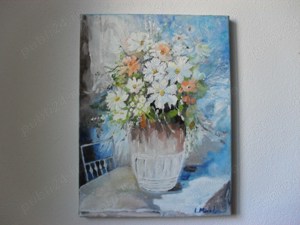 Flori de camp-pictura ulei pe panza