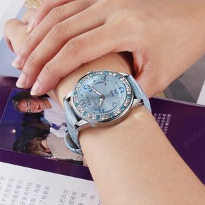 SKONE -9243 ceas de damă la modă albastru