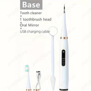 Aparat Dentar Electric, eliminat Tartru, Procesor Pentru Curățarea Petelor De Fum - imagine 4