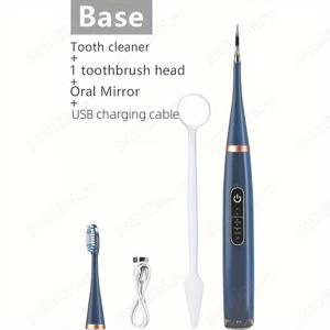 Aparat Dentar Electric, eliminat Tartru, Procesor Pentru Curățarea Petelor De Fum - imagine 3