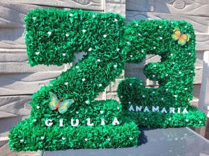 Confecționez cifre aniversare hand made!!! - imagine 8