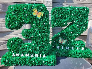 Confecționez cifre aniversare hand made!!! - imagine 10