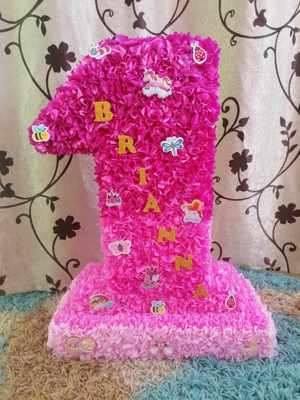 Confecționez cifre aniversare hand made!!! - imagine 5