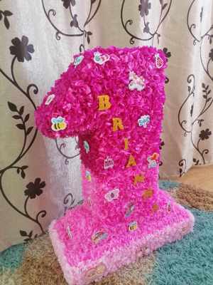 Confecționez cifre aniversare hand made!!! - imagine 6