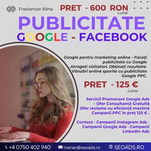 Publicitate TikTok. Promovare Facebook Ads - Publicitate Instagram. Publicitate Google ADS. SEO - imagine 3