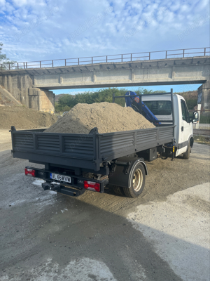 Transport basculabil cu macara - imagine 3