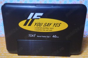 2 casete audio, TDK ed. limitată made in Japan