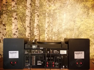 Vand linie Yamaha+ Pick-up Lenco + Boxe Quadral - imagine 3