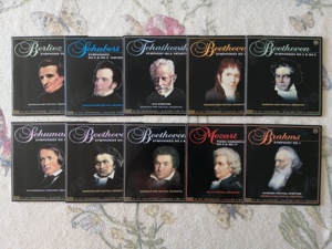 Vand 10 CD-uri cu muzica clasica