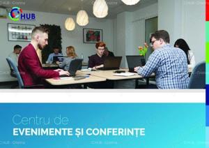 Spatiu de birouri complet echipat - Spatiu de coworking C.HUB - imagine 9