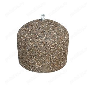 Bolard 50 cm diametru din beton   mobilier stradal