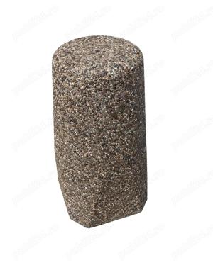 Bolard din beton conic   delimitator parcare 77 x 44 cm
