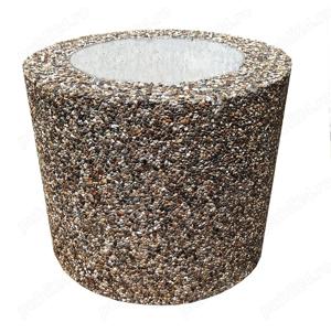 Ghiveci rotund piatra naturala