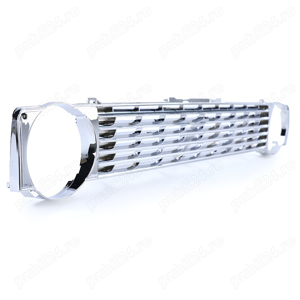 Grila sport tuning fara emblema VW Golf 1 MK1 CROM NOU - imagine 4