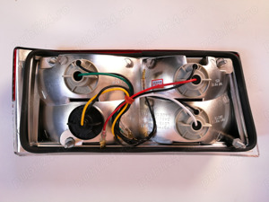 Stop stopuri triple VW Golf 1 MK1 + cabrio rosu/clar NOU - imagine 3