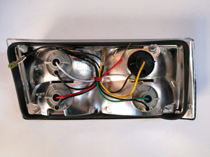 Stop stopuri triple VW Golf 1 MK1 + cabrio fumuriu/clar NOU - imagine 3