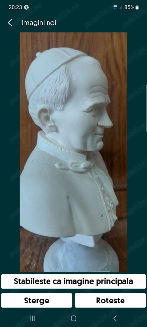 sculptura in marmura semnata Gianelli - imagine 7