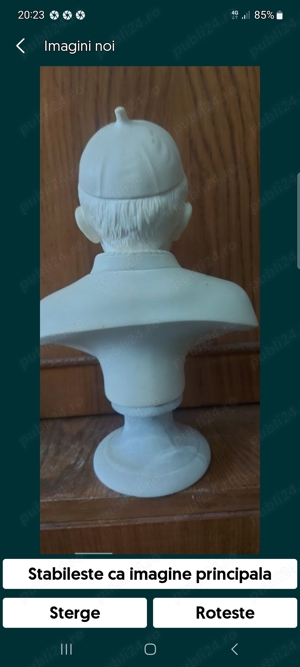 sculptura in marmura semnata Gianelli - imagine 5