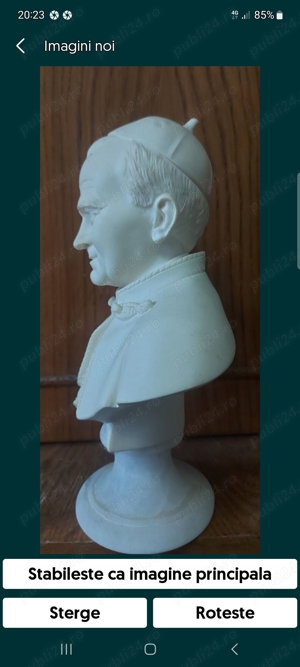 sculptura in marmura semnata Gianelli - imagine 4