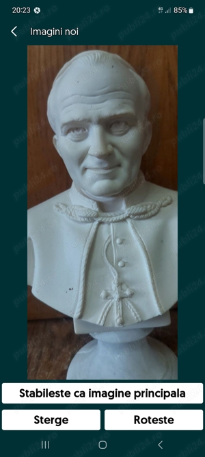 sculptura in marmura semnata Gianelli - imagine 2