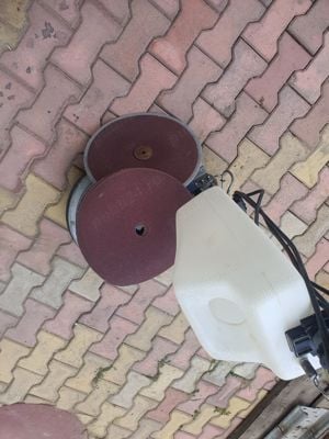 Monodisc elicopter beton profesional, made in Germany, Wirbel Maxiclean 220V, motor 1800W, 154rpm