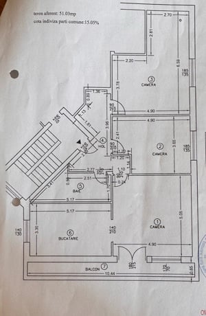 Apartament 3 camere Ultracentral Buftea - imagine 8