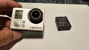 GoPro Hero 3 + display + acumulator de schimb - imagine 2