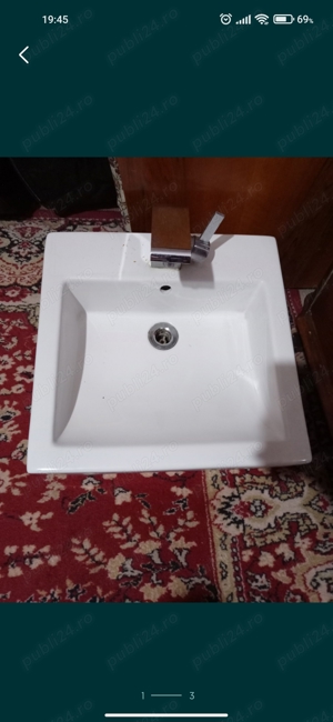 Chiuveta baie cu baterie