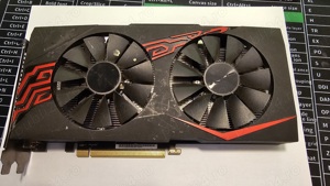 Placa video Asus RX570 defecta