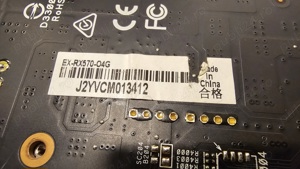 Placa video Asus RX570 defecta - imagine 4