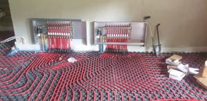 Instalații încălzire în pardoseala 