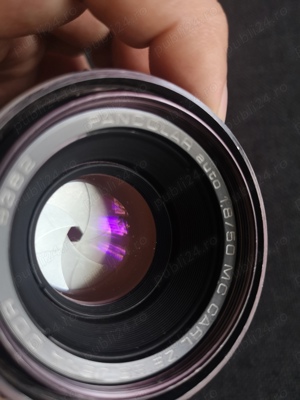 Pancolar Carl Zeiss MC 50mm 1.8 cine portret m42 - imagine 5