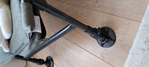 Scaun pliant pescuit cu picioare oțel reglabile pe înălțime - imagine 4