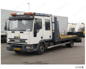 Vand sau dezmembrez camion Iveco platforma si cabina 7 locuri - imagine 3