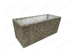 Jardiniera din beton 120 cm   mobilier urban