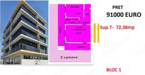 Apartamente 2-3 camere disponibile-bloc 1 -complex rezidential-COMISION 0% - imagine 4