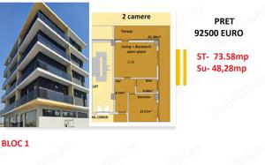 Apartamente 2-3 camere disponibile-bloc 1 -complex rezidential-COMISION 0% - imagine 5