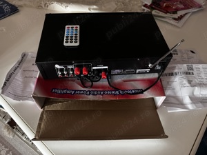 Statie amplificare cu bluetooth si tuner radio 2x40 w - imagine 2