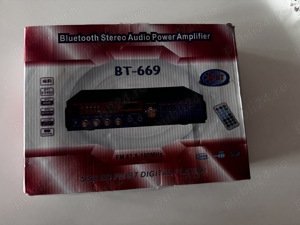 Statie amplificare cu bluetooth si tuner radio 2x40 w - imagine 3