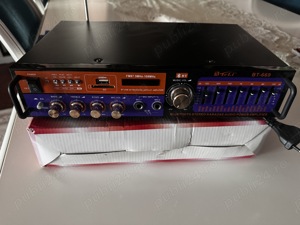 Statie amplificare cu bluetooth si tuner radio 2x40 w - imagine 4