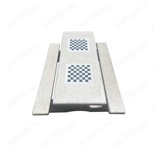 Set masa cu banci si table de sah din marmura   model Iasmina - imagine 2