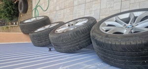 jante r19 originale bmw x5 , x6 , f15 , f16 anvelope m+s - imagine 3