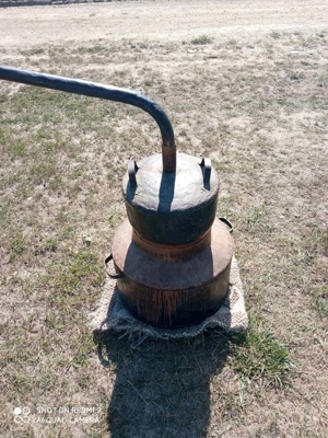 Cazan țuică cupru 80 litri complet .